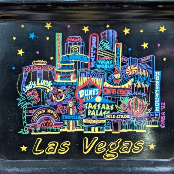 Vintage Las Vegas Souvenir Tray - Picture 2 of 4